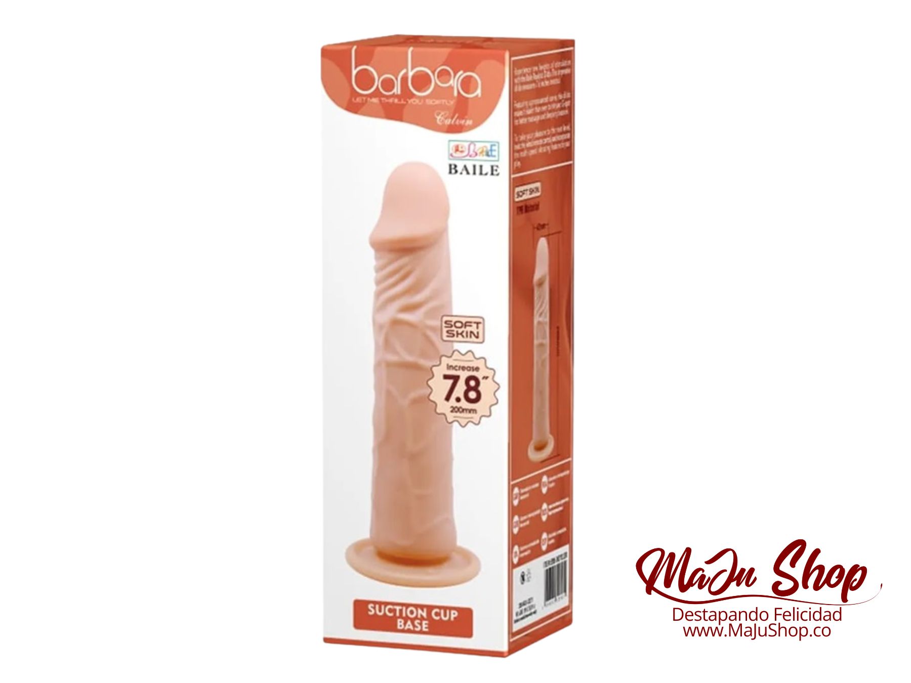 Dildo Realista Barbara Con Ventosa De Succión